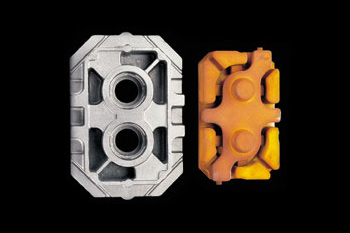 Headplate for industrial blower with core assembly - photo