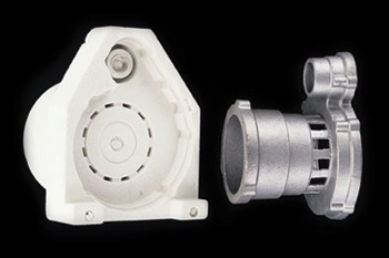 Sump pump casting with Isocure core - photo
